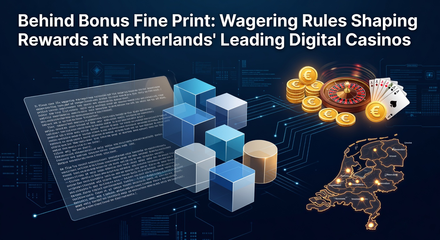 Grafiek met wagering requirements bij Nederlandse online casinos, bonussen en uitbetalingsvoorwaarden in detail