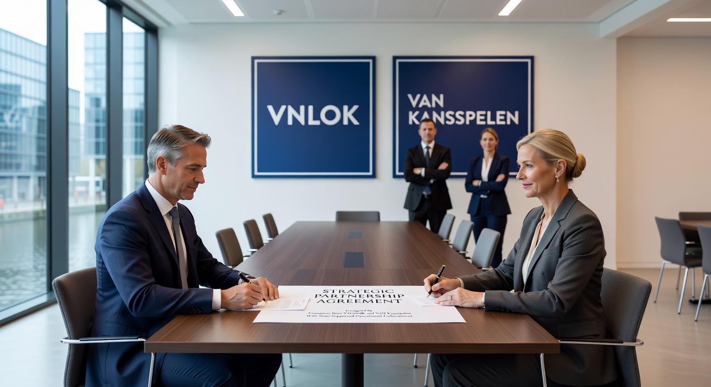 Grafiek met dalende belastingopbrengsten en stijgende illegale gokactiviteiten in Nederland, gebaseerd op KSA-data uit 2025