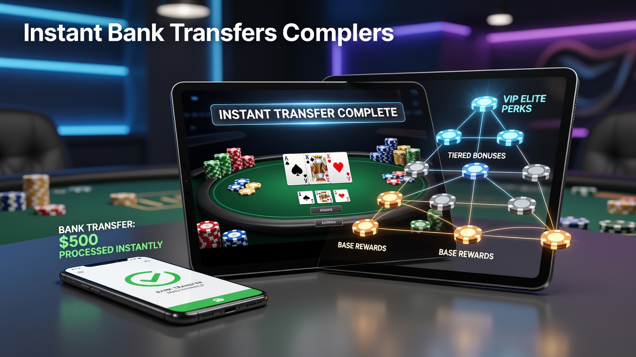 Illustratie van mobiele tafelspellen met directe overschrijvingen en beloningslagen in Nederlandse casino apps