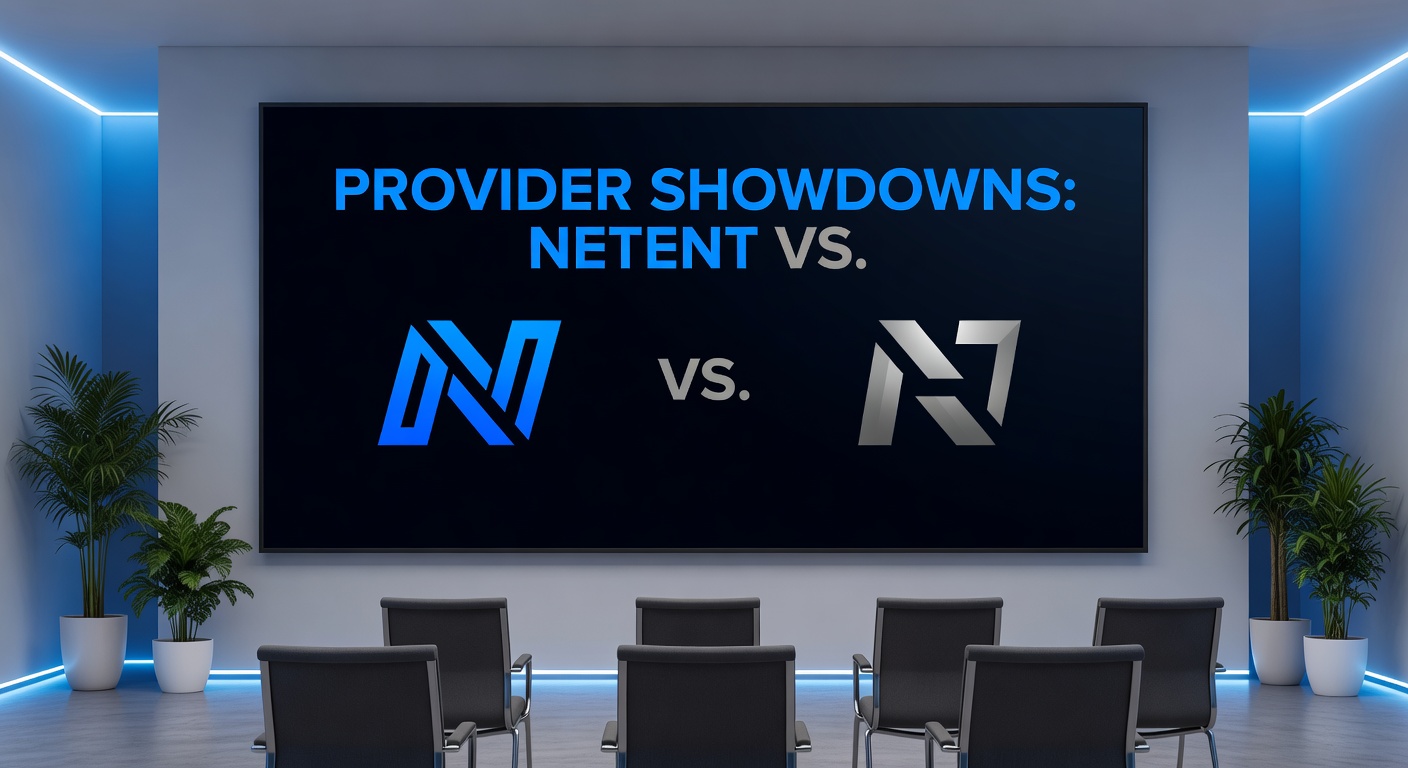 Vergelijkingsscherm met NetEnt's Gonzo's Quest en Pragmatic Play's Gates of Olympus, side-by-side op een mobiel device