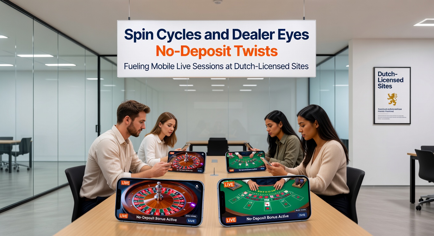 Grafiek met statistieken over no-deposit bonus claims en live dealer sessies op mobiele platforms in Nederland, april 2026 data
